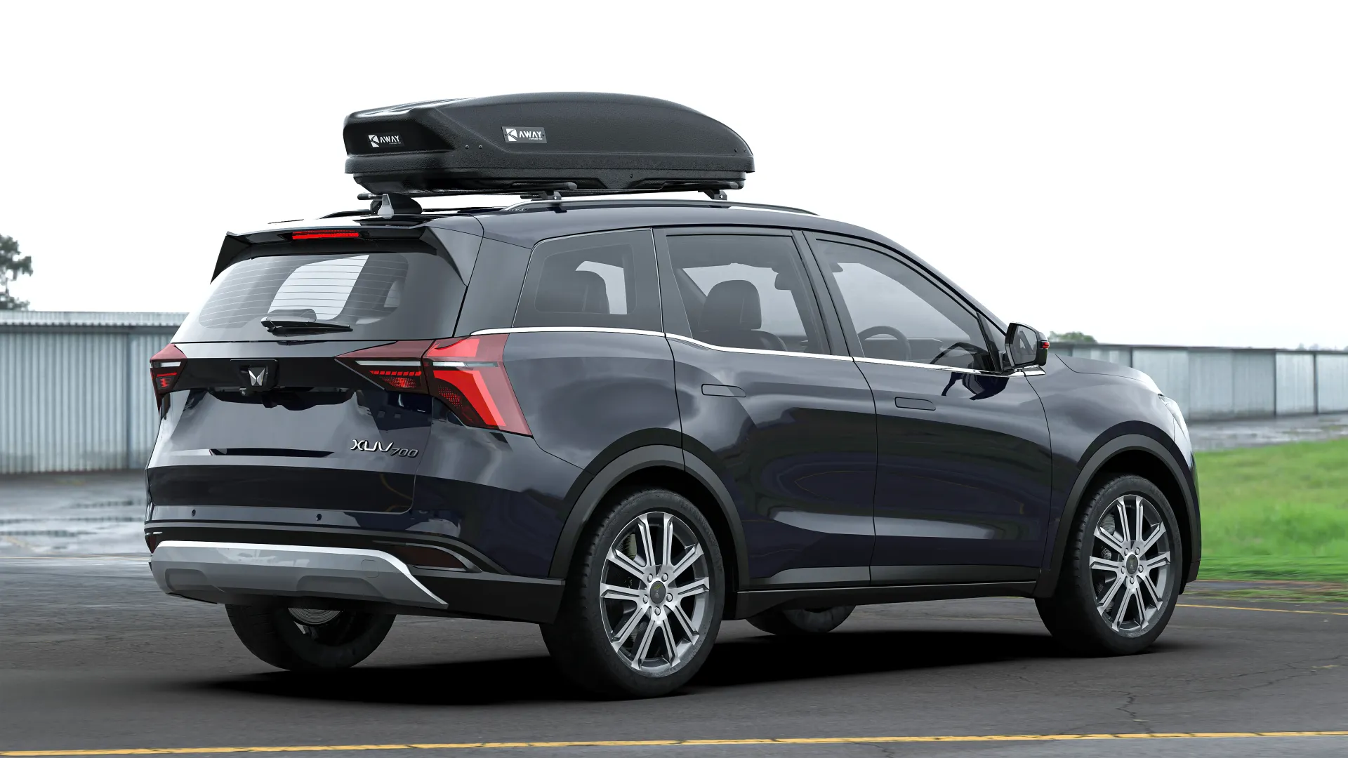 AWAY Roofbox on XUV 700